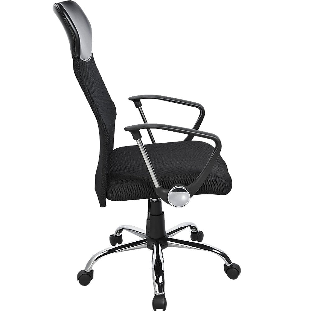 Ergonomic Mesh PU Leather Office Chair