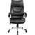 PU Leather Office Chair Executive Padded Black