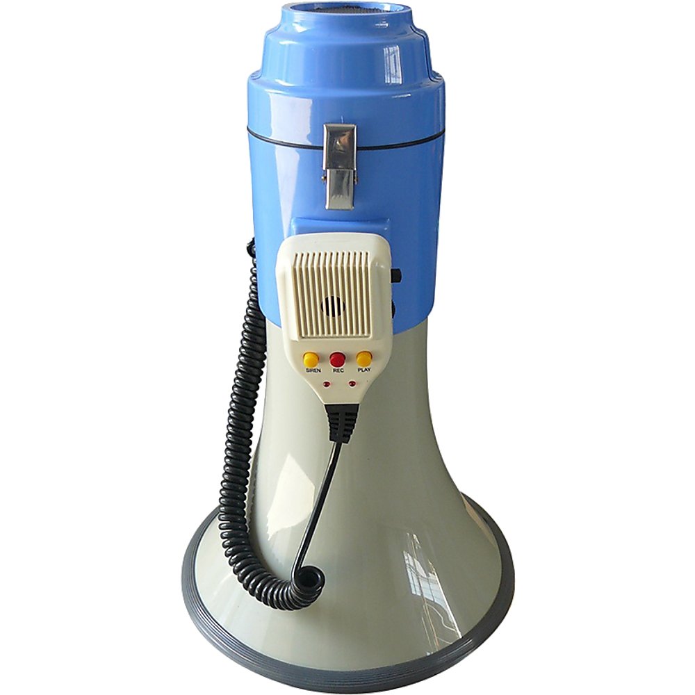 25W Megaphone PA System Loud Speaker Voice Recorder