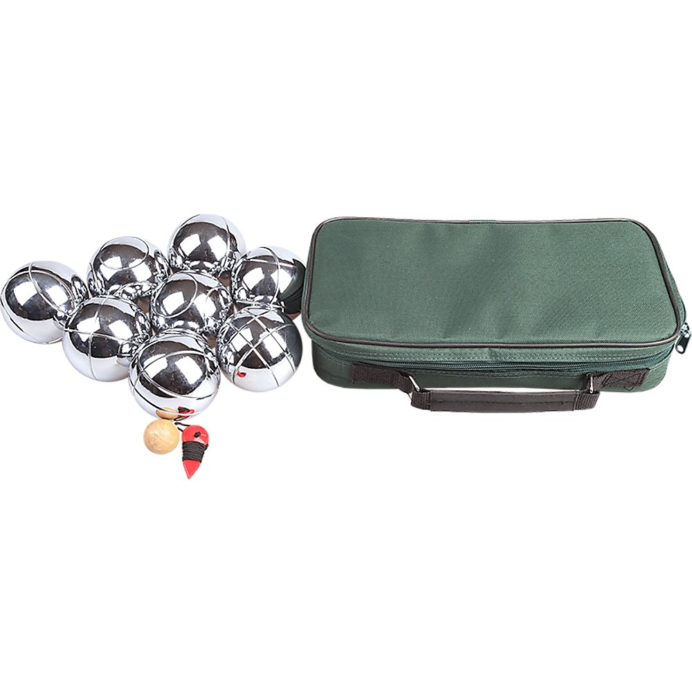 Deluxe Boules Bocce 8 Alloy Ball Set