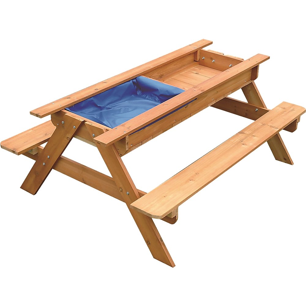 Sand & Water Wooden Picnic Table