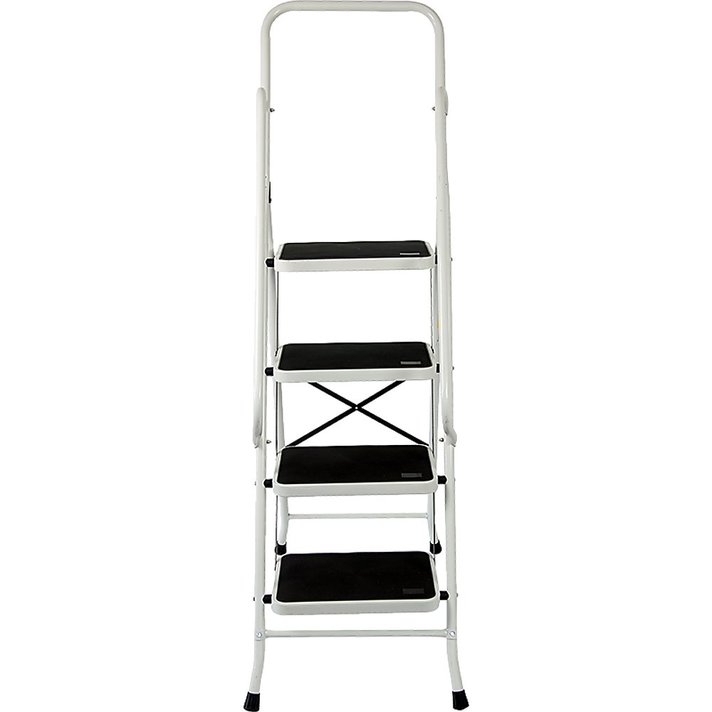 Foldable Non Slip 4 Step Steel Ladder
