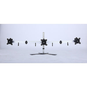 Triple Tilt LCD Monitor Mount Freestanding Desktop Stand