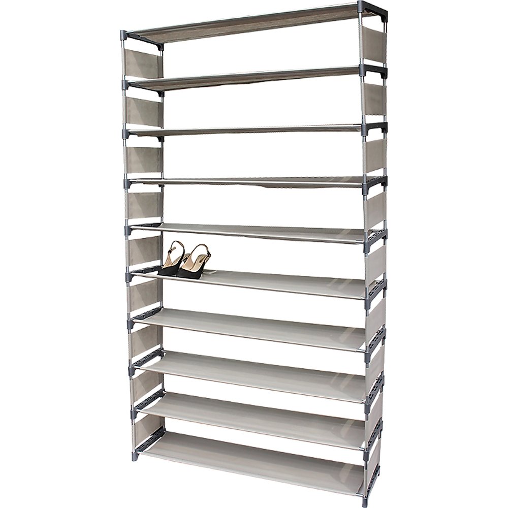50 Pairs 10 Tiers Shoe Rack