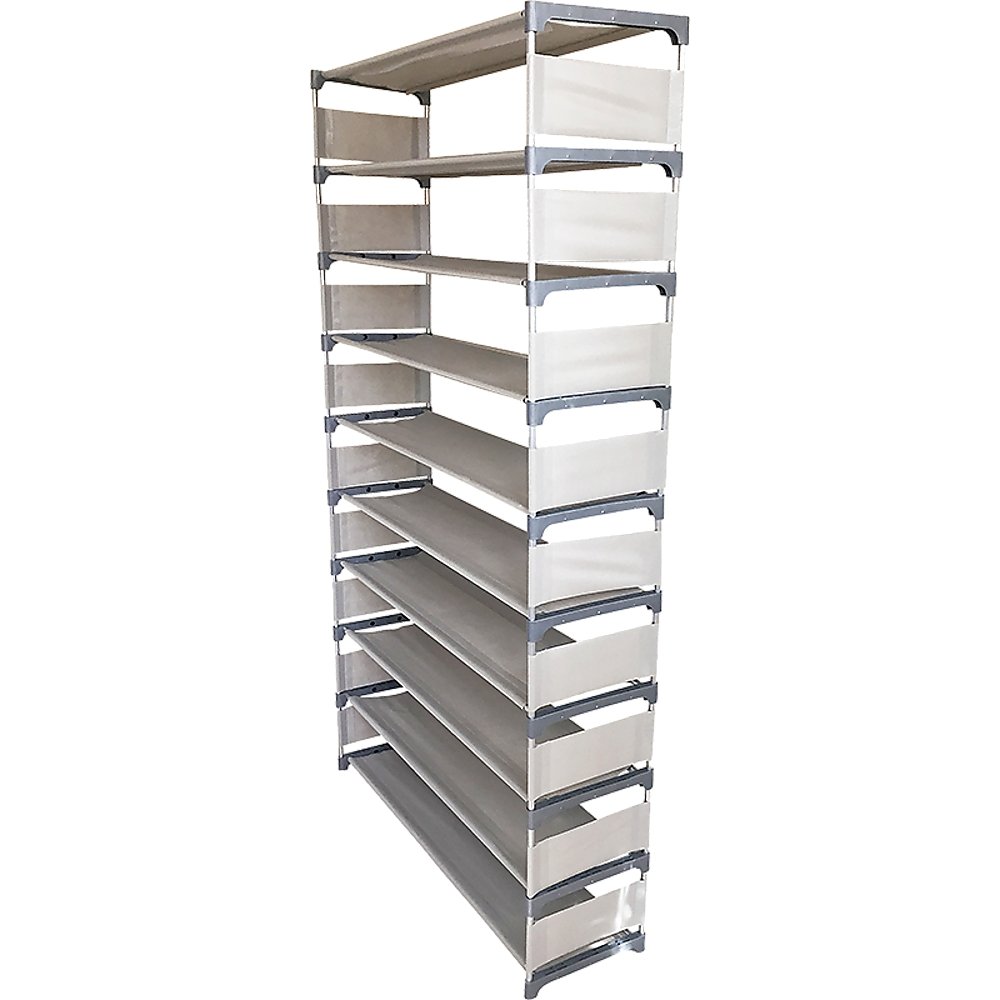 50 Pairs 10 Tiers Shoe Rack
