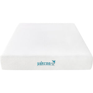 Palermo Double 25cm Gel Memory Foam Mattress - Dual-Layered - CertiPUR-US Certified