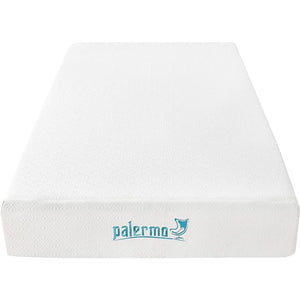 Palermo King Single 25cm Gel Memory Foam Mattress - Dual-Layered - CertiPUR-US Certified