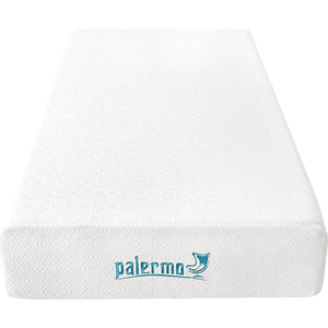 Palermo Single 25cm Gel Memory Foam Mattress - Dual-Layered - CertiPUR-US Certified