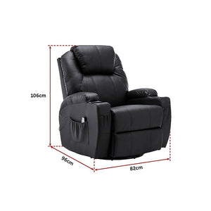 360 Degree Swivel Massage Sofa Recliner Chair