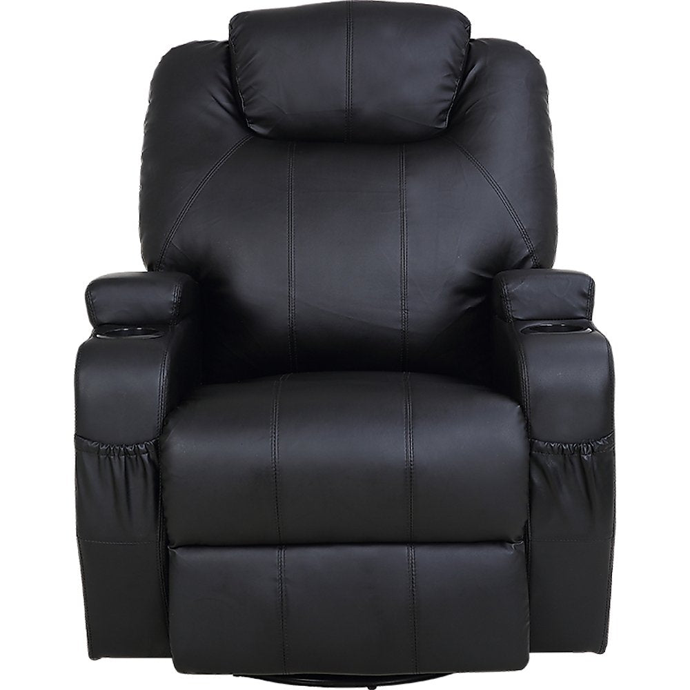 360 Degree Swivel Massage Sofa Recliner Chair