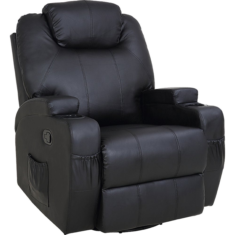 360 Degree Swivel Massage Sofa Recliner Chair
