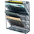 Wall Mount 6 Pocket Hanging File Sorter Organizer Folder Holder Rack Storage