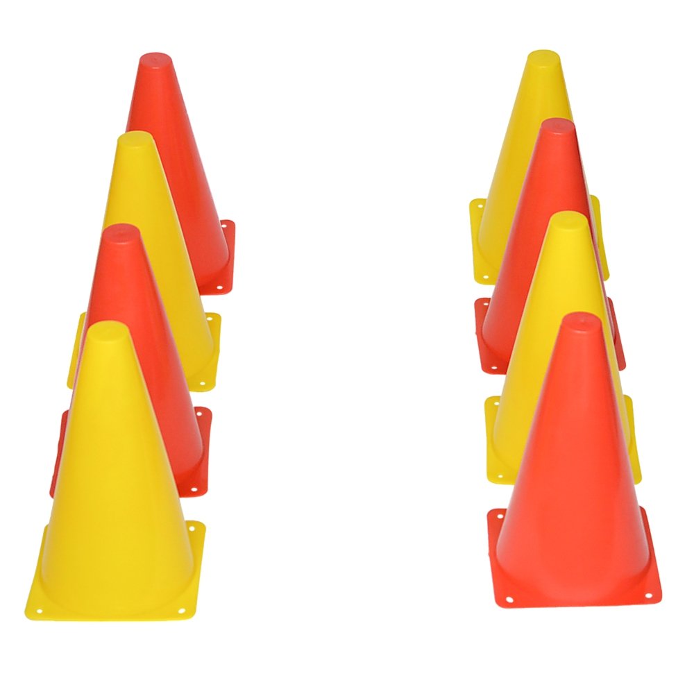230mm Training Cones Set Witches Hat Football Soccer Rugby Traffic