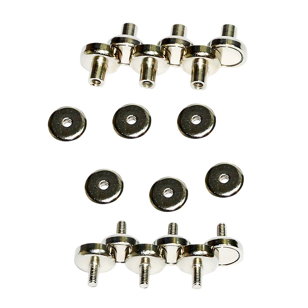 18x 16mm 5kg Countersunk Pot Magnet | Rare Earth Latch Door Drawer Cabinet