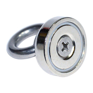 12Kg SALVAGE Strong MAGNET N52 Neodymium Eyebolt Circular Ring