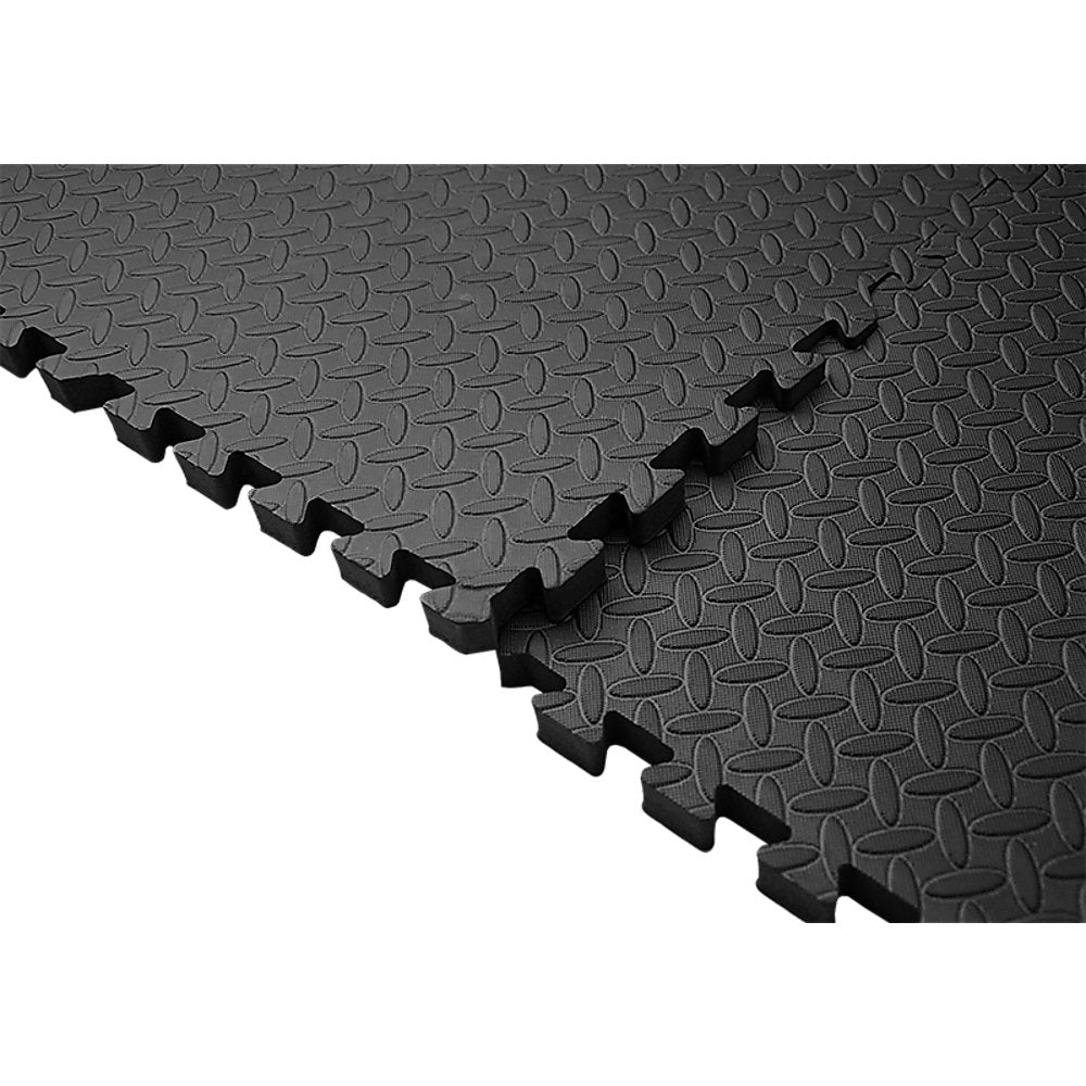 12 Tiles EVA Rubber Foam Gym Mat 60cm x 60cm 2.5cm Fitness Flooring