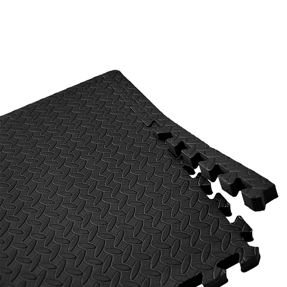 12 Tiles EVA Rubber Foam Gym Mat 60cm x 60cm 2.5cm Fitness Flooring