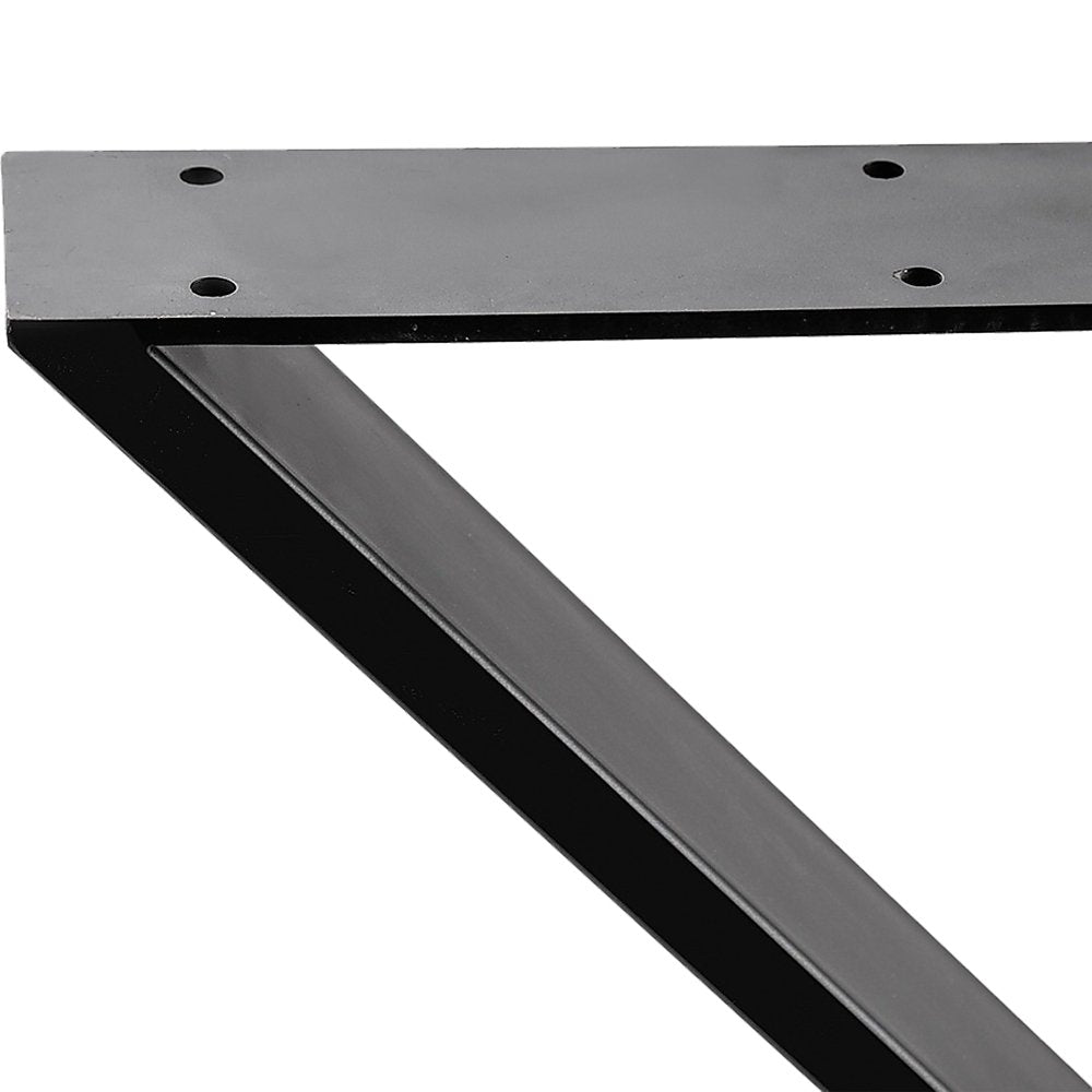 X Shaped Table Bench Desk Legs Retro Industrial Design Fully Welded