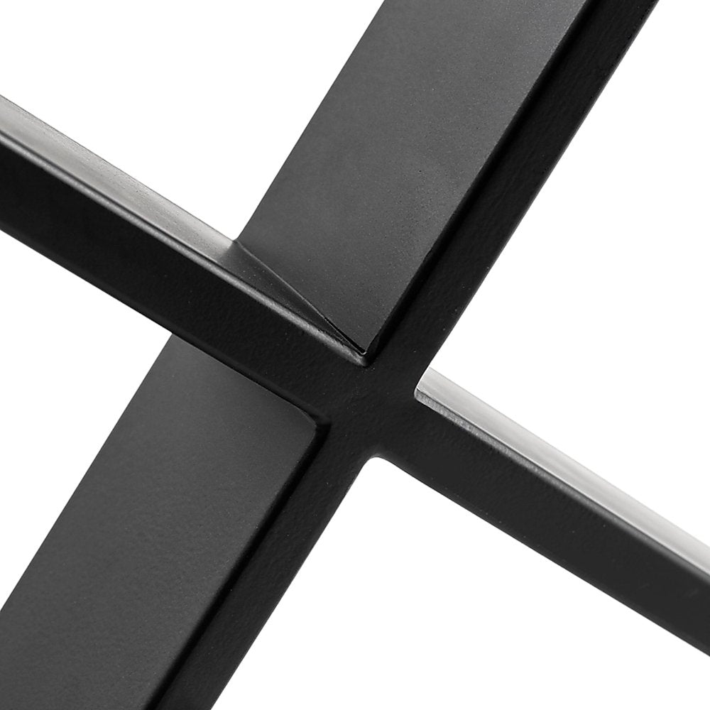 X Shaped Table Bench Desk Legs Retro Industrial Design Fully Welded