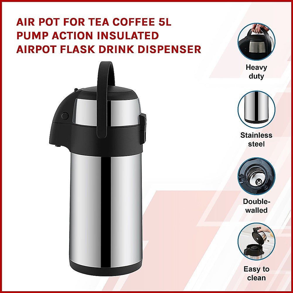 5l sales pump flask