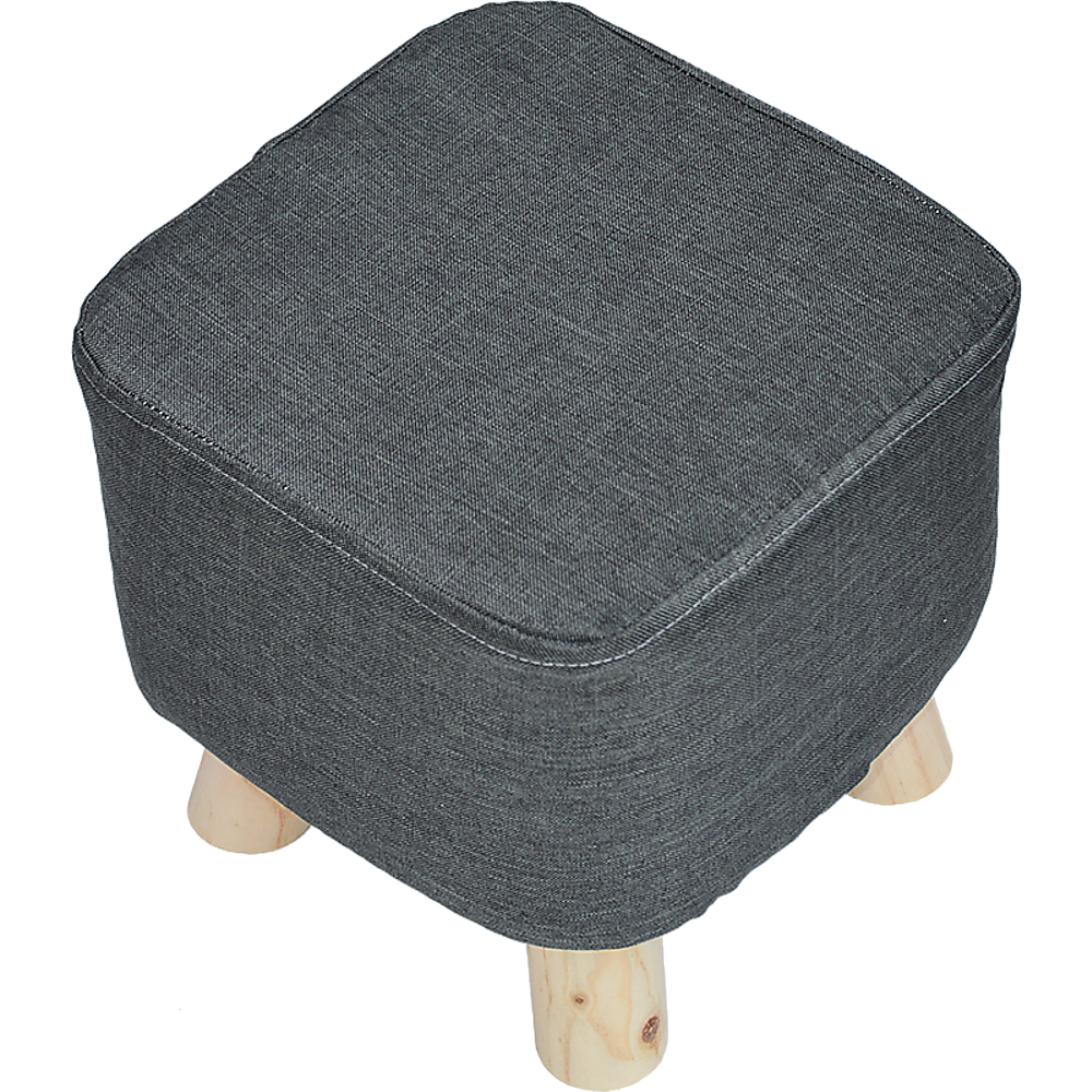 Fabric Foot Ottoman / Pouf