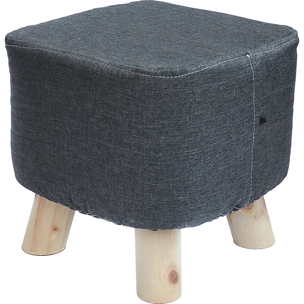 Fabric Foot Ottoman / Pouf