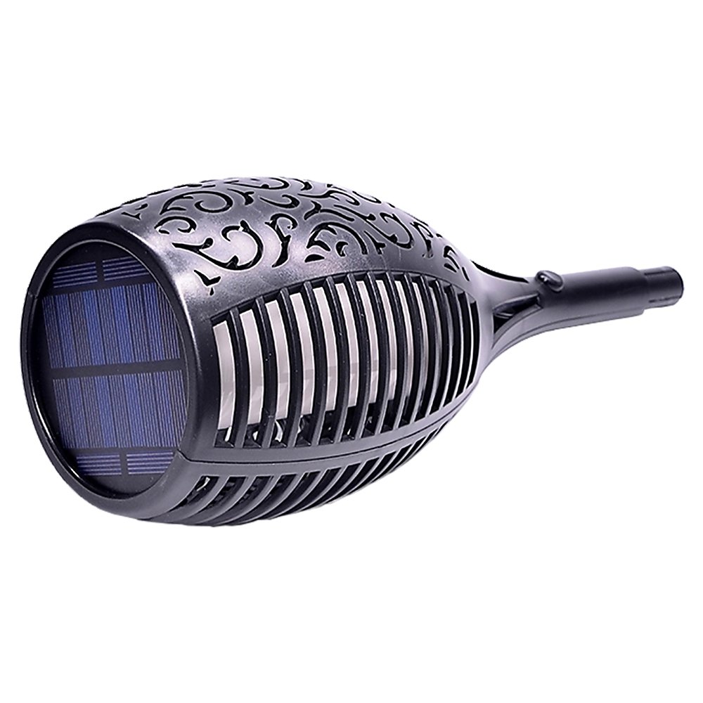 10 Pack Solar Torch Lights 96 LED Flickering Lighting Dancing Flame Garden Lamp