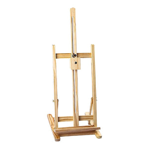 Tabletop Easel Wood Studio H-Frame Artist Art Display Painting Shop Tripod Stand Wedding