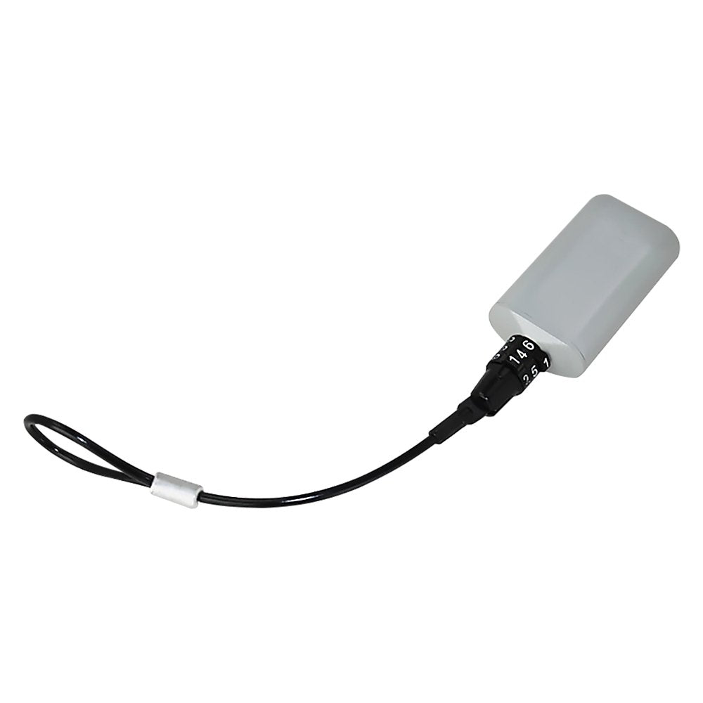 Lock Box Preset Combination Portable Key Safe with 6 in. Cable Lanyard