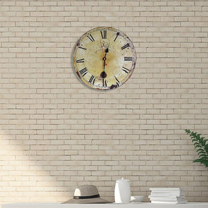 Large Vintage Wall Clock Kitchen Office Retro Timepiece