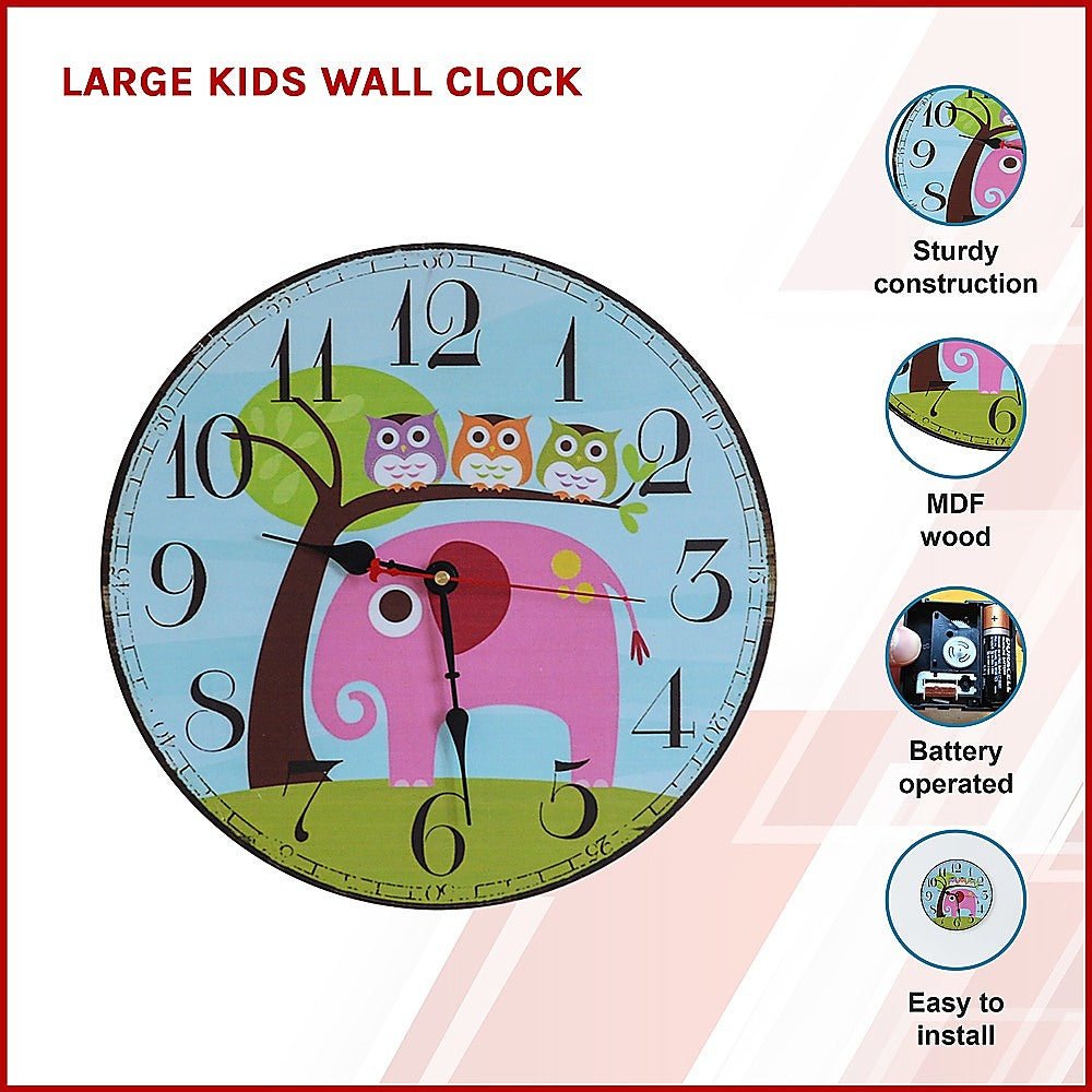 Children's Styled Wall Clock