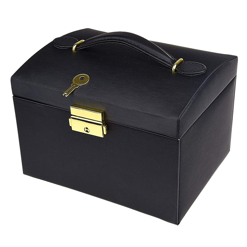 Jewellery Storage Box Girls Rings Necklaces Display Organiser Storage Case