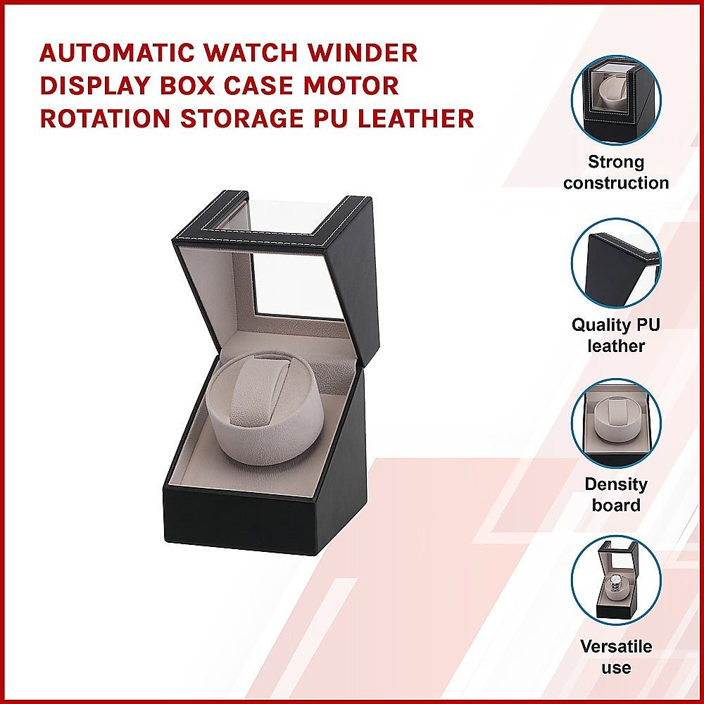 Watch winder display online case