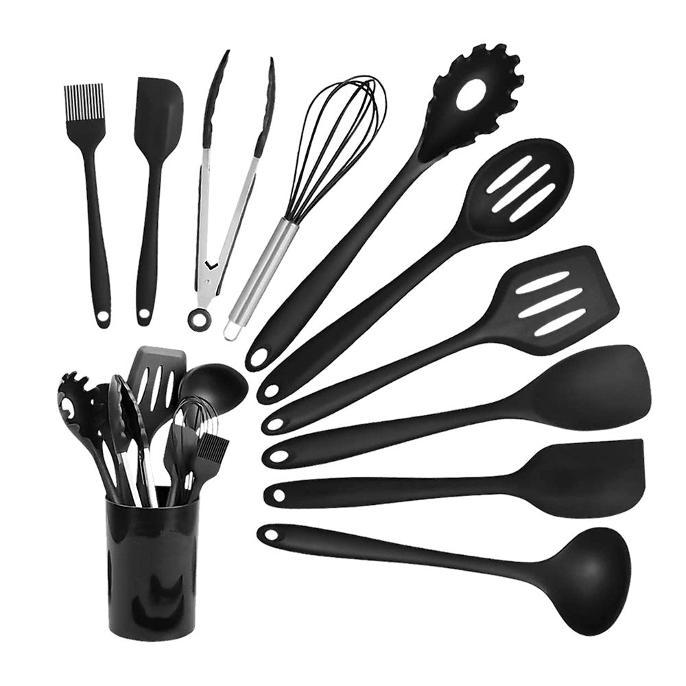 11pcs Kitchen Utensil Set Silicone Heat-Resistant Non-Stick Kitchen Utensils kit