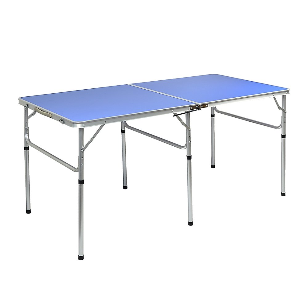 152cm Portable Tennis Table, Folding Ping Pong Table Game Set
