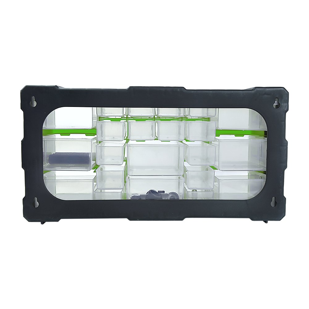 22 Multi Drawer Parts Storage Cabinet Unit Organiser Home Garage Tool Box
