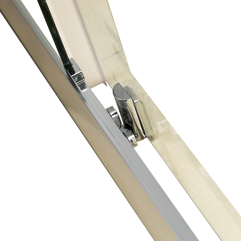 1200 x 900mm Sliding Door Nano Safety Glass Shower Screen By Della Francesca