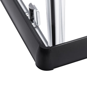 800 x 800mm Sliding Door Nano Safety Glass Shower Screen By Della Francesca