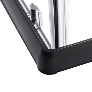 800 x 900mm Sliding Door Nano Safety Glass Shower Screen By Della Francesca