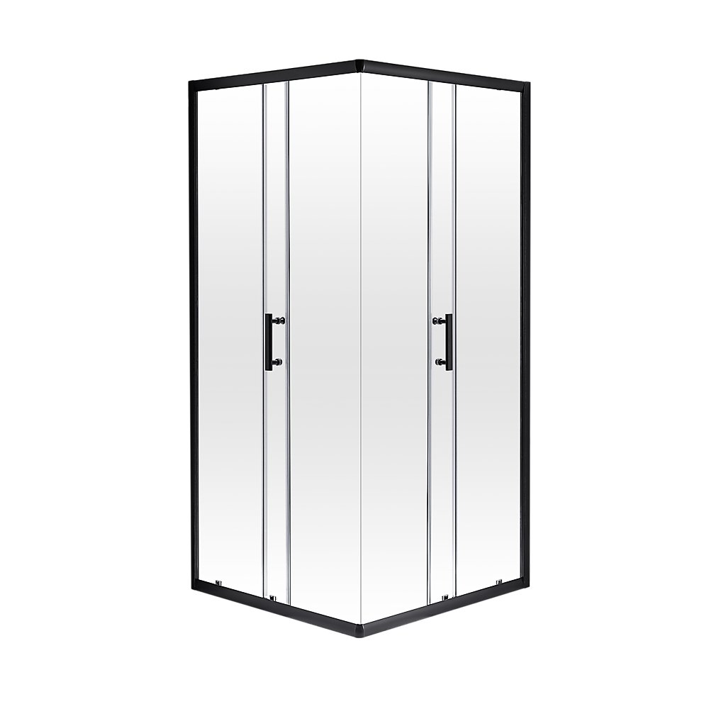 800 x 1000mm Sliding Door Nano Safety Glass Shower Screen By Della Francesca