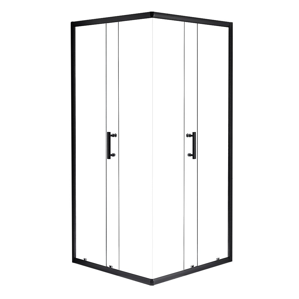 800 x 1200mm Sliding Door Nano Safety Glass Shower Screen By Della Francesca