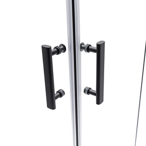 800 x 1200mm Sliding Door Nano Safety Glass Shower Screen By Della Francesca