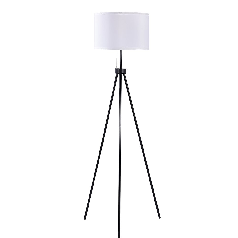 Mid-Century Floor Lamp Modern Tripod Decor Living Room Standing