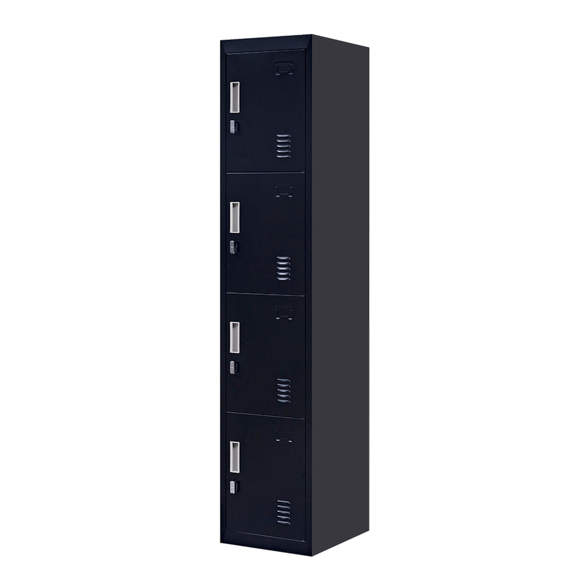 4-Door Vertical Locker for Office Gym Shed School Home Storage
