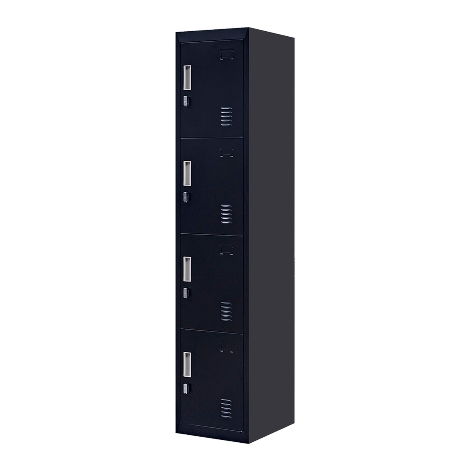 4-Door Vertical Locker for Office Gym Shed School Home Storage