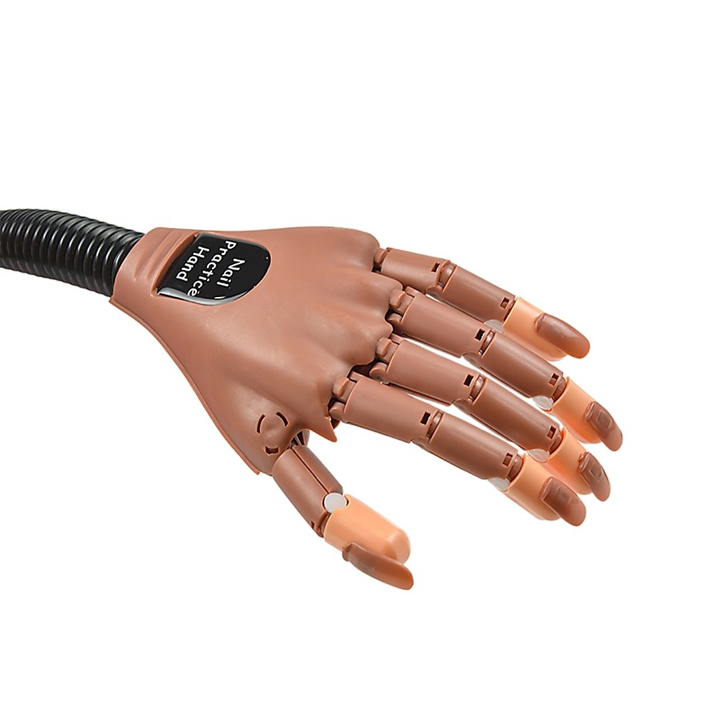 Practice Hand Model for Nail Art | Training and Display | Manicure with False Nails