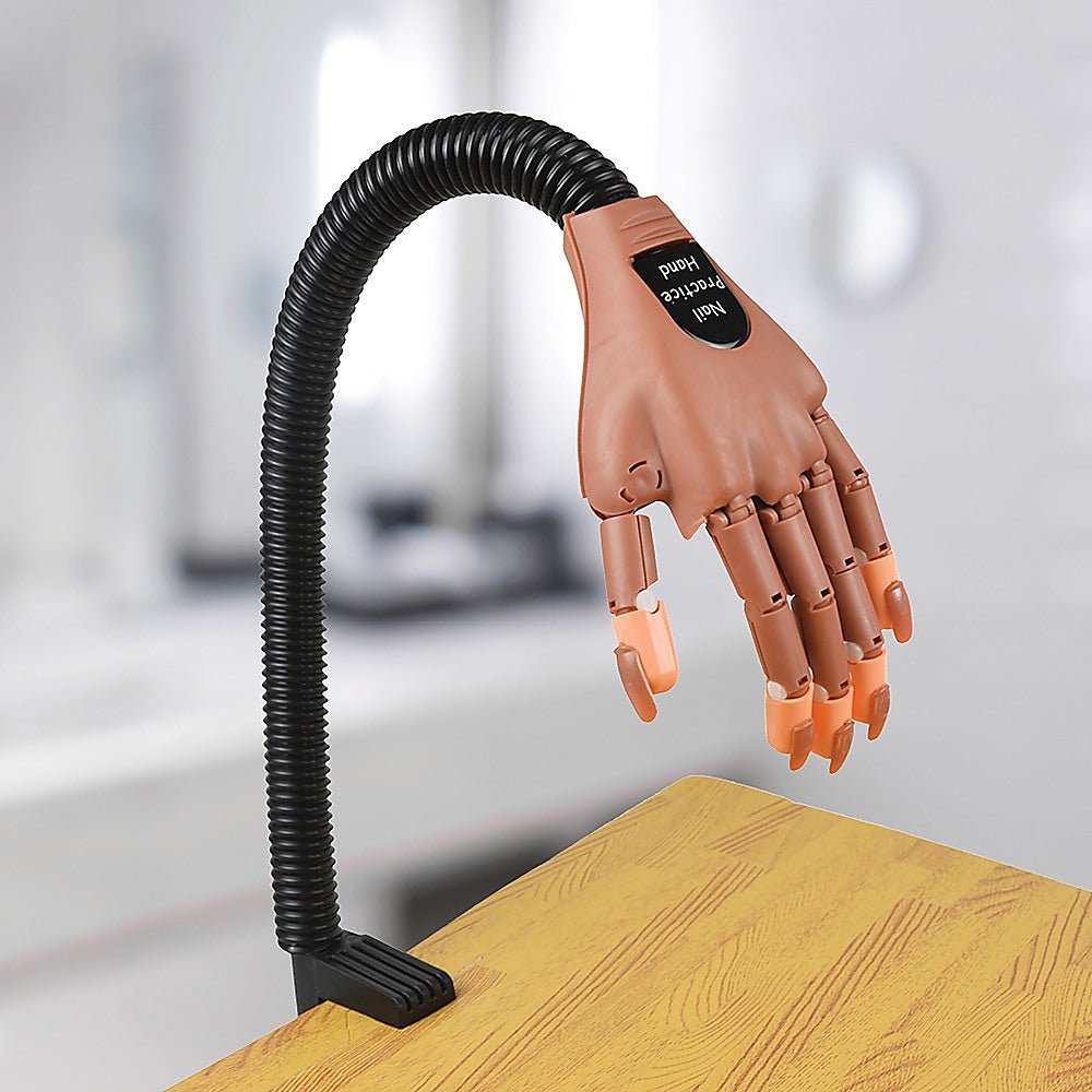 Practice Hand Model for Nail Art | Training and Display | Manicure with False Nails