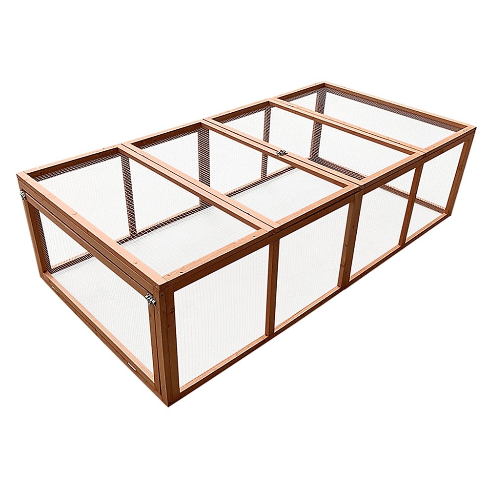 Chicken coop LARGE Run Guinea Pig Cage Villa Extension Rabbit hutch house pen