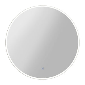 80cm LED Wall Mirror Bathroom Mirrors Light Decor Round