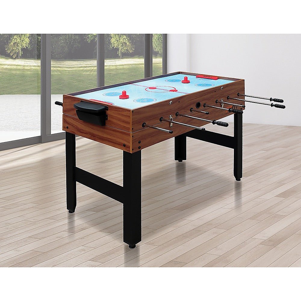 4FT 3-in-1 Games Foosball Soccer Hockey Pool Table Table
